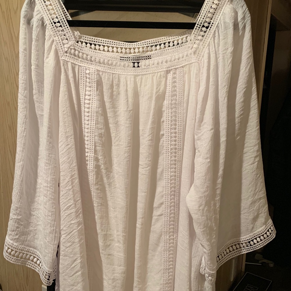 Zoe & Rachel Gauze Shirt